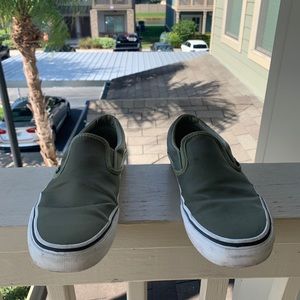 Olive green Vans